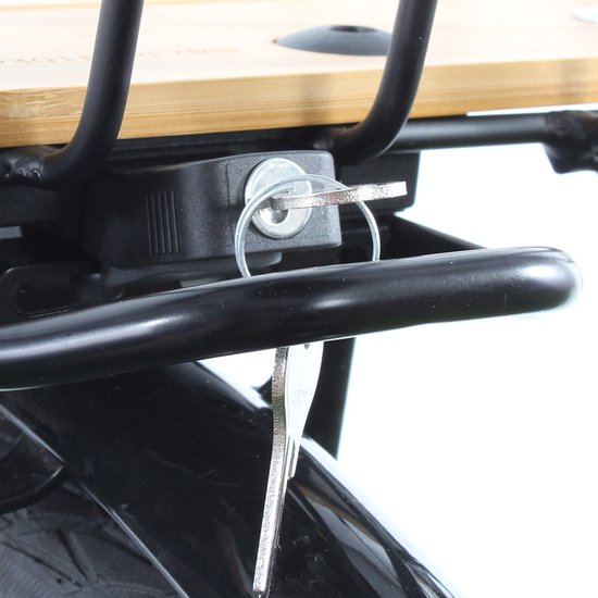 New Looxs Racktime slot Secureit - Lock voor Racktime Fietstassen Adapter - Zwart van New Looxs — afbeelding 3