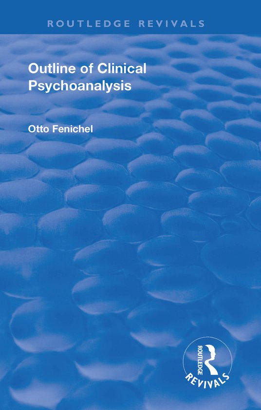 Routledge Revivals- Revival: Outline of Clinical Psychoanaly ... - cover