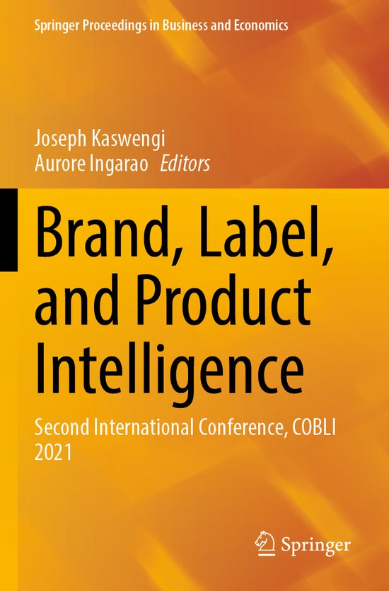 Springer Proceedings in Business and Economics- Brand, Label ... - cover