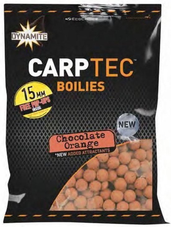 DYNAMITE CARPTEC BOILIES CHOCOLATE ORANGE 1.8KG 20MM