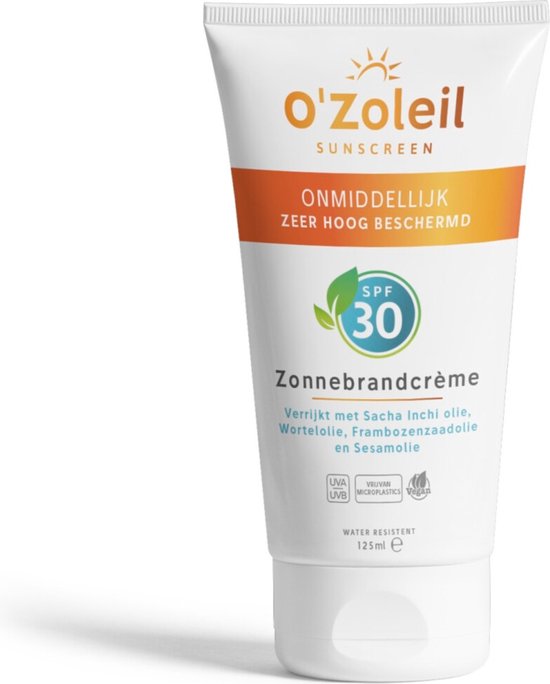 O'Zoleil Zonnebrandcrème Lichaam SPF 30 - 125 ml