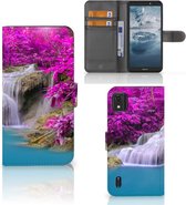 Wallet Bookcase Nokia C2 2nd Edition Telefoonhoesje Waterval