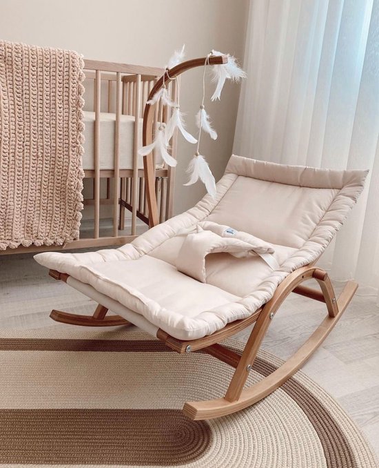 Baby Bouncer Nude - Wipstoel - BabyRace — afbeelding 2