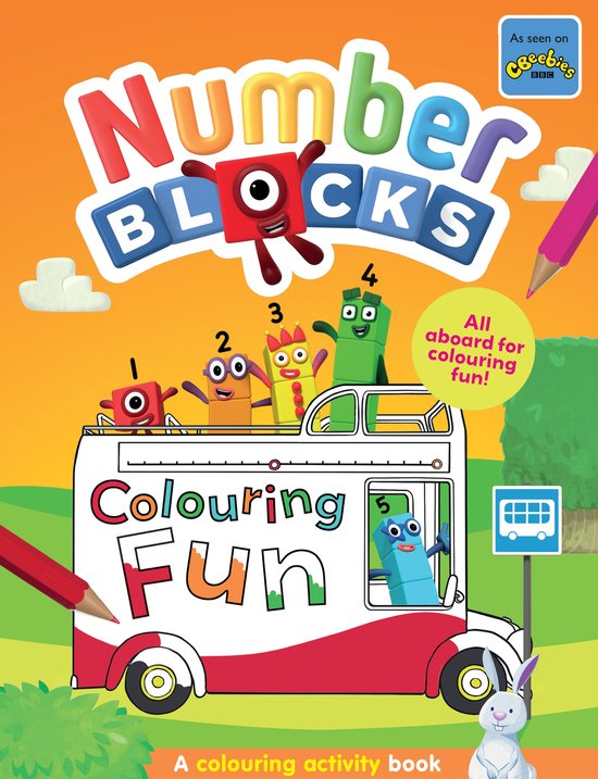 Numberblocks Colouring Books- Numberblocks Colouring Fun: A  ... - cover