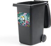 Container sticker Toekan - Planten - Bloemen - Kinderen - Dieren - Kids - 40x40 cm - Kliko sticker