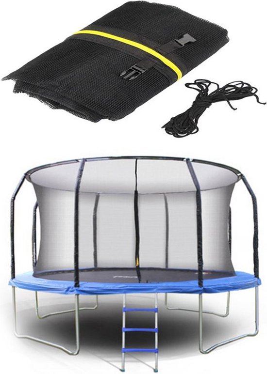 Covie - Trampoline - Filet de sécurité pour trampoline - Clôture Trampoline  - Filet... | bol