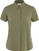 Fjallraven High Coast Lite Shirt SS - Outdoorblouse - Dames - Laurel Green - Maat L