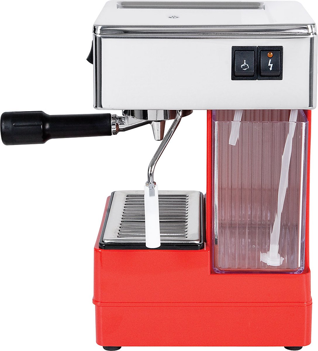 Quick Mill 820 rood piston espressomachine met 250 gram Koepoort Koffie verse koffiebonen