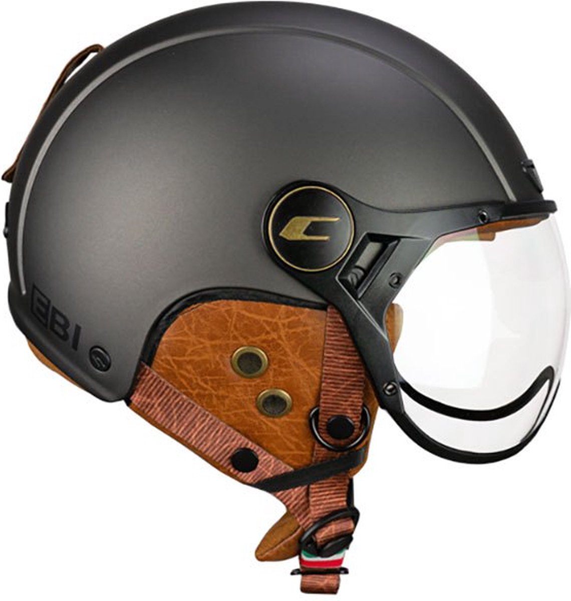 Cgm 801v Ebi Vintage Helm Grijs M