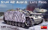 1:35 MiniArt 35355 StuH 42 Ausf. G Late Prod. Tank Plastic Modelbouwpakket