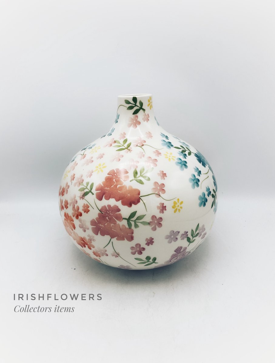 Villa Pottery Vaas - Porselein - Decoratie - Woondecoratie - Moederdag - Moederdagcadeautje - Villa Pottery - Jardin 3_2 Wit