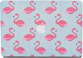 Lunso - cover hoes - MacBook Air 13 inch (2010-2017) - Flamingo blauw