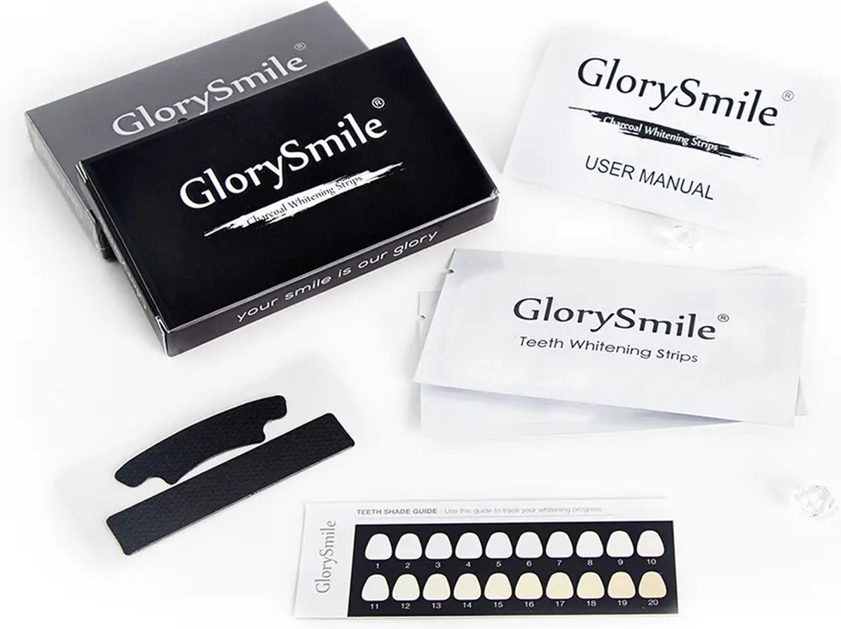 Glorysmile® - PAP+ Teeth Whitening Strips - Tanden Bleekstrips - Tandenbleekset - Witte Tanden - 28 Strips