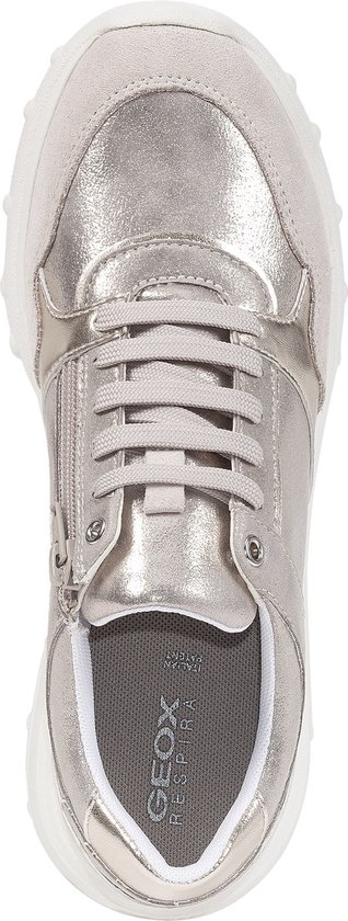 Geox D Alleniee A, Sneakers Donna, Grigio Scuro, 37 EU : MainApps