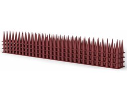 Antiklimstrip - 10x stuks - tegen inbraak / katten / vogels - 50 cm - vogelpinnen / kattenpinnen