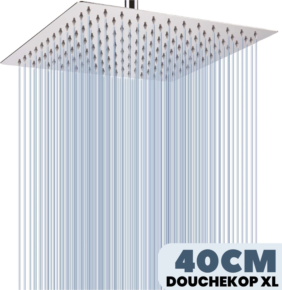 EcoRain Regendouchekop Tyler 40 CM Vierkant Waterbesparende