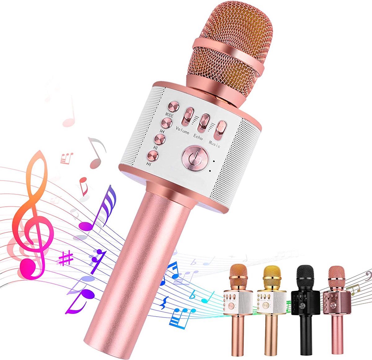 Microphone Sans Fil Karaoké, Ankuka Micro Karaoke Enfant avec