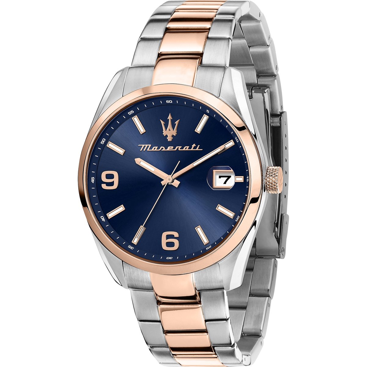 Maserati Heren horloges quartz analoog One Size Meerkleurig 32024256
