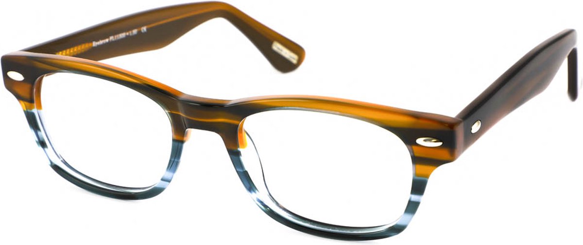 Leesbril Frank and Lucie Eyebrow-FL11300-Deja Blue-+3.00