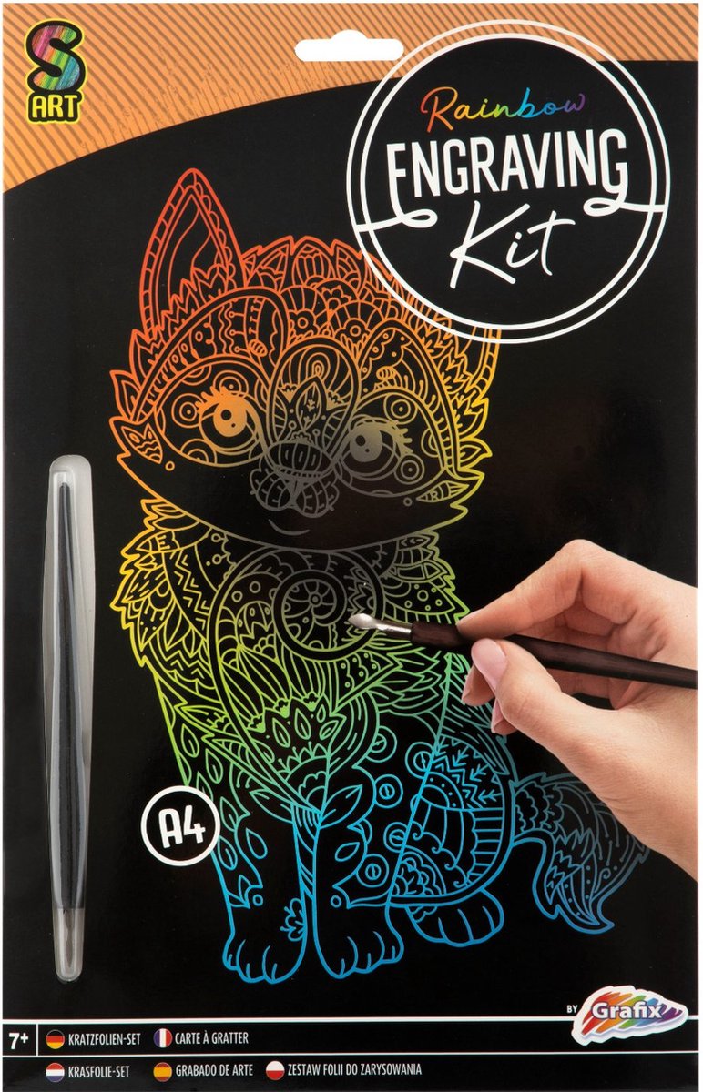 Scratch Art: Love Your Life-Adult Scratch Art Activity Book