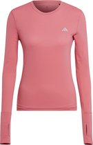 Adidas Fast Lange Mouwenshirt Roze L Vrouw