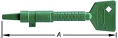 Nemef - ST BOUWSLEUTELS vr PROF.CIL.SLOT 160 mm(vp=3) ref. 1-1104 - Groen