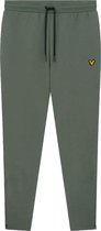 Lyle & scott fly fleece trainingsbroek in de kleur groen.