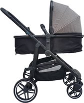 Bolente stroller Gaya multi functionele kinderwagen grijs - buggy - autostoel - wandelwagen - opvouwbaar