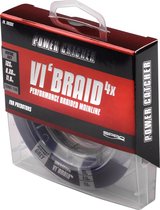 Spro Powercatcher Vi'Braid 125m Grey 0.13mm | Gevlochten lijn