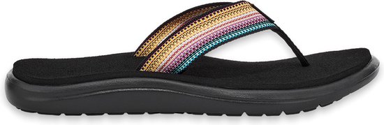 Teva W Voya Flip Dames Slippers - Zwart/colour - Maat 36