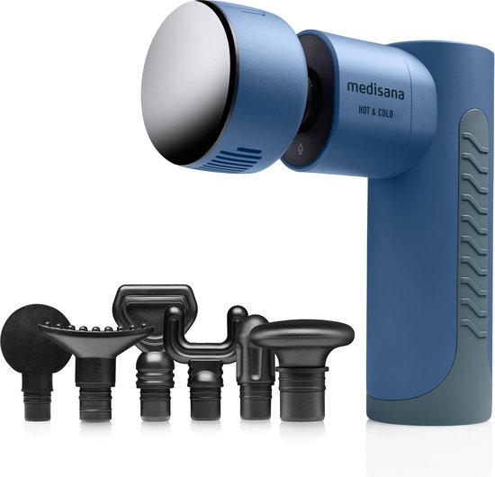 Medisana MG 600 Massage gun met hot & cold functie Blauw - medisana - €121,70