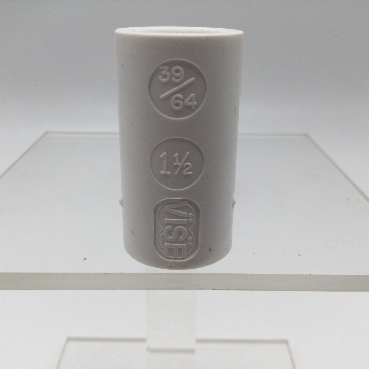 Bowling Bowlingbal vinger inserts, per 2 stuks, 'Vise powerlift / semi-grip inserts' , naar keuze powerlift of semi-grip, kleur wit, maat 39/64 , nr. 1,1/2, boormaat 7/8