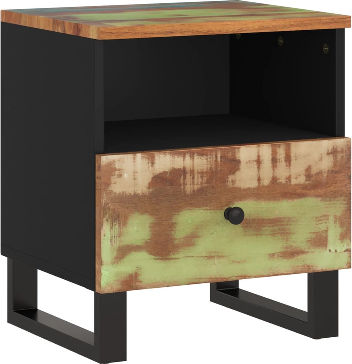 HOMCOM Nachtkastje, nachtkastje, modern, Scandinavische stijl, met lade