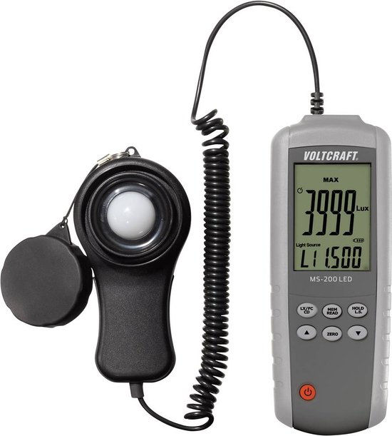 Foto: Voltcraft ms 200led led lichtmeter 0 400000 lx