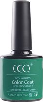CCO Shellac - Gel Nagellak - kleur Gucky Green 92256 - Groen - Dekkende kleur - 7.3ml - Vegan