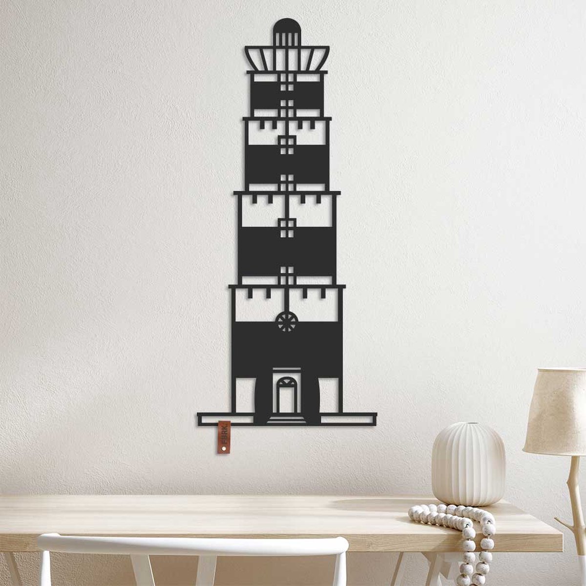 FBRK. Geometrische Vuurtoren Terschelling - Chalky Grey
