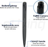 Verborgen FullHD Spy Camera Pen E43, 1080P - Tot 512GB geheugen d.m.v. MicroSD(HC/XC, niet inbegrepen)