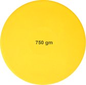 Discus Vinex PVC Jaune 750 grammes - diamètre 21 cm