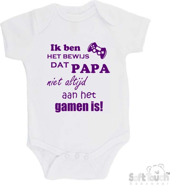 Gifts For Dad SMARTYPANTS Babygrow 'Ik Ben Het Bewijs Dat Papa