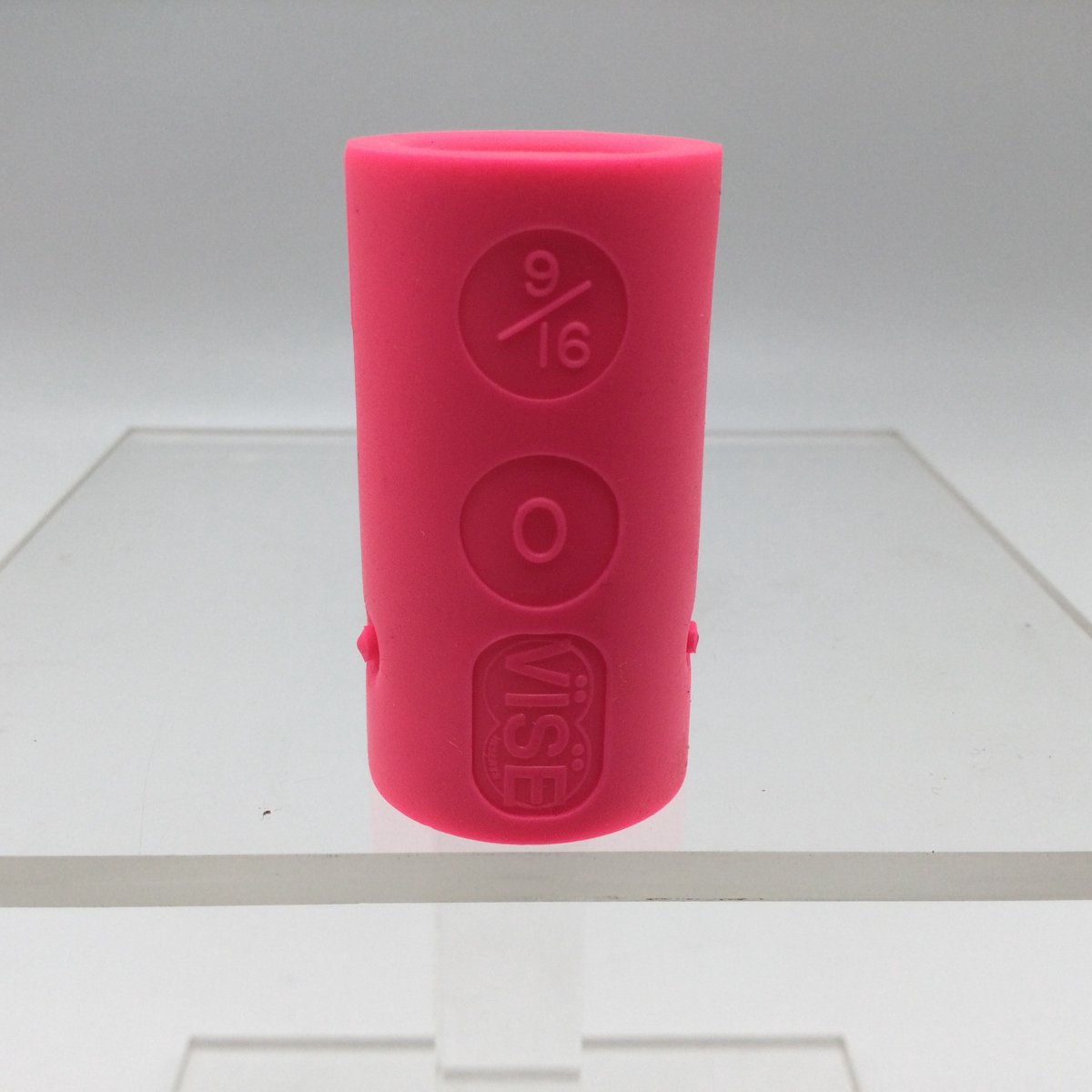 Bowling Bowlingbal vinger inserts, per 2 stuks, 'Vise powerlift / oval-grip inserts' , naar keuze powerlift of oval-grip, kleur pink, maat 9/16 , nr. 0, boormaat 7/8