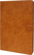 Apple iPad pro 12.9 (2020) Rico Vitello Excellent Wallet case/book case/hoesje/Tablethoes kleur Bruin
