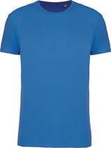 Biologisch unisex T-shirt ronde hals 'BIO190' Kariban Licht Kobaltblauw - M