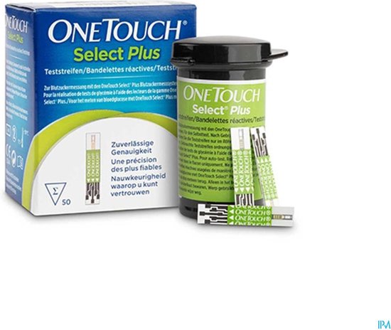 One Touch® Select Plus Teststrips Original 50 testen - LifeScan