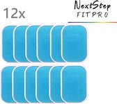 NextStep FitPro 12x Vervangbare Gel Pads (6 zakjes x 2 pads) - Past op elke EMS Trainer!