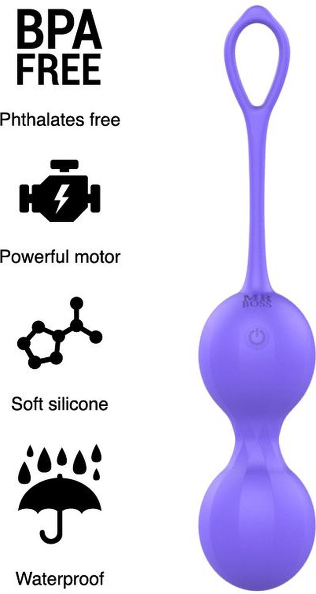 MR. BOSS | Mr Boss Dumas Vibrating Kegel Beads Remote Control