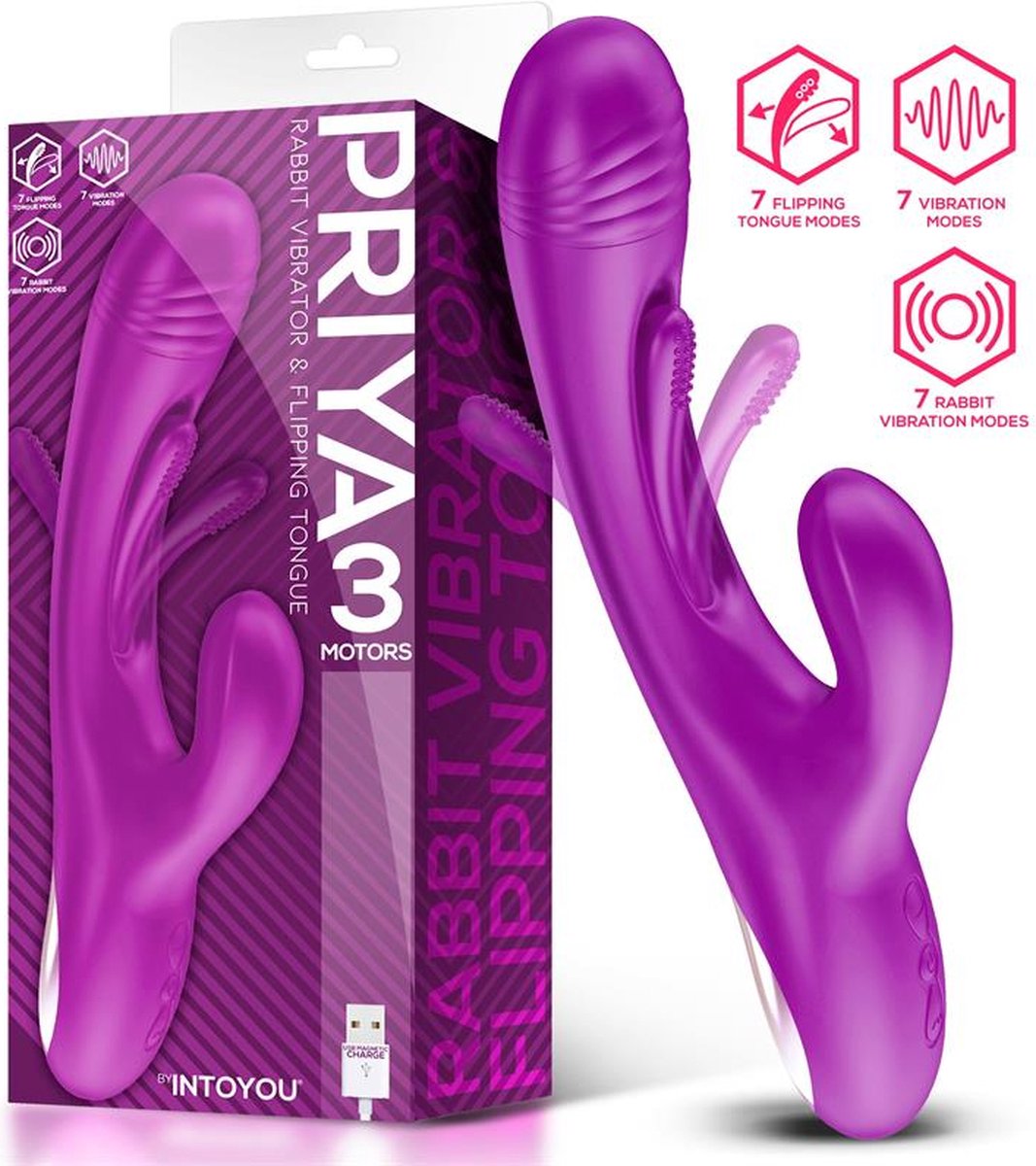 Priya Vibe with Flipping Movement Tongue