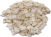 200 Bouwstenen 2x2 plate | Wit | Compatibel met Lego Classic | Keuze uit vele kleuren | SmallBricks
