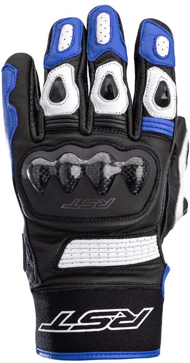 RST Freestyle 2 Ce Mens Glove Black White Blue 9 - Maat 9 - Handschoen
