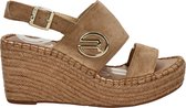 Replay Susan Micro Met Sandalen Touwzool - beige - Maat 37