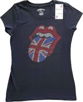 The Rolling Stones - Classic UK Dames T-shirt - 2XL - Zwart